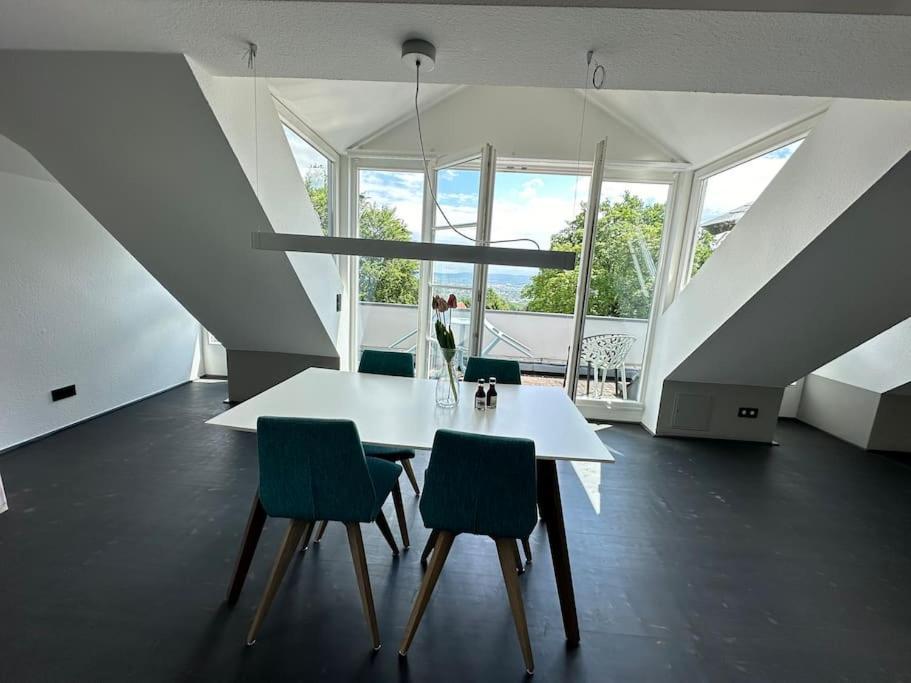 Panorama Penthouse In Wunderschoener Villa Kassel Esterno foto